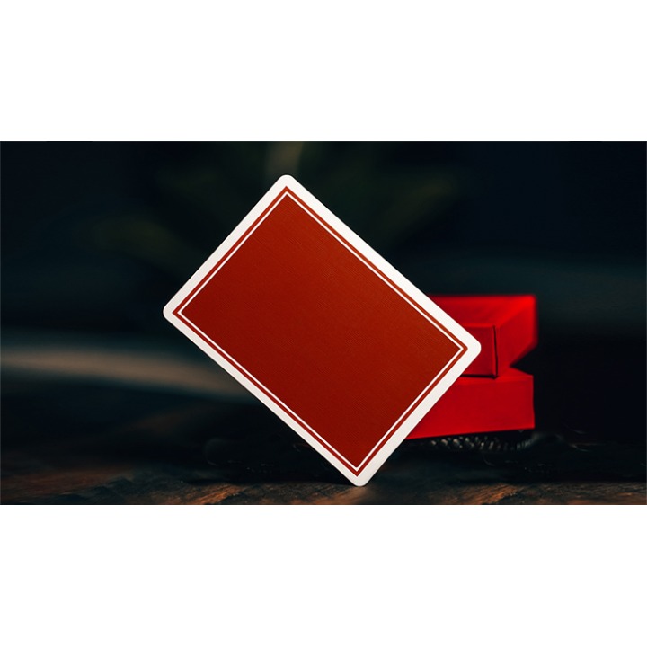 NOC Pro 2021 (Burgundy Red) Playing Cards