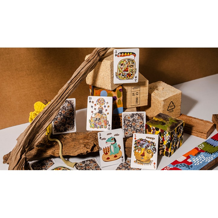 Bicycle Reen Barrera Muscle Land Playing Cards