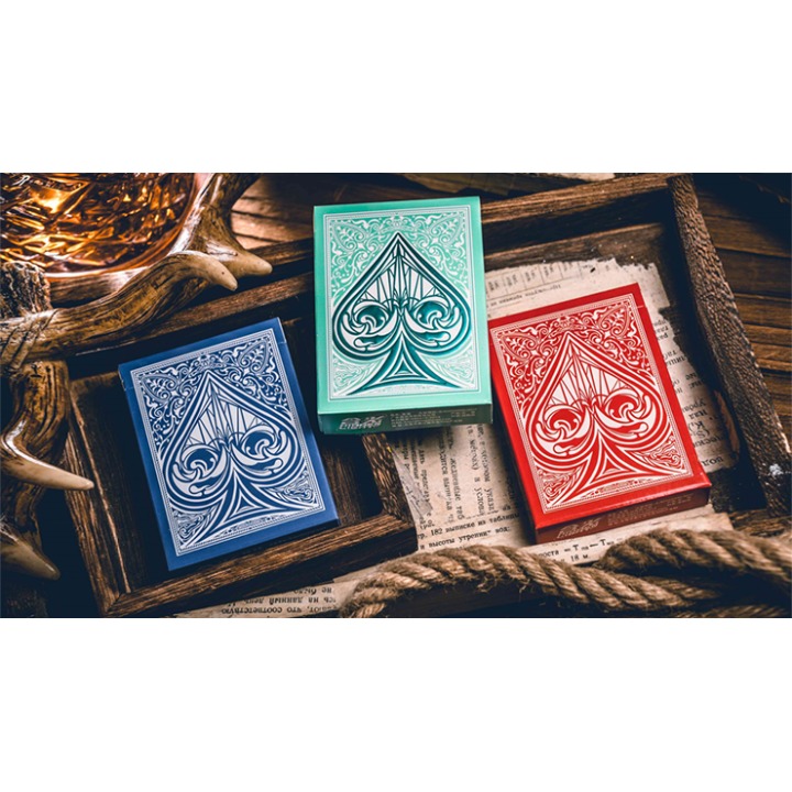 Sanctuary (Red) Playing Cards