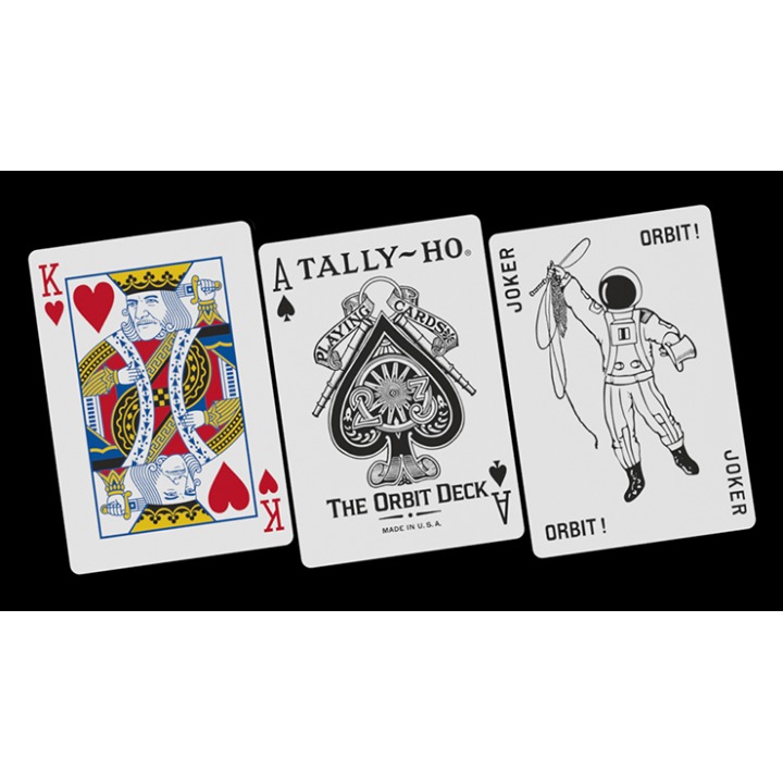 Orbit Tally Ho Circle Back (Red) Playing Cards