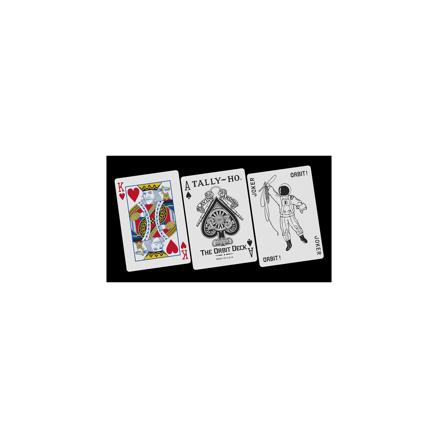 Orbit Tally Ho Circle Back (Red) Playing Cards