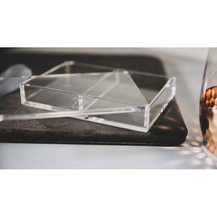Crystal Playing Card Display 2 Deck Case by TCC