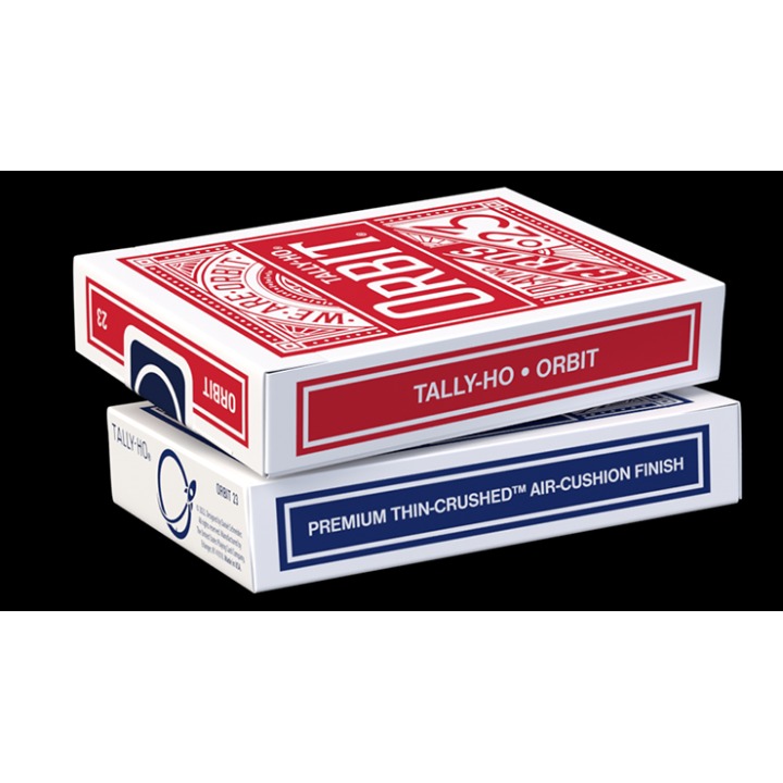 Orbit Tally Ho Circle Back (Blue) Playing Cards