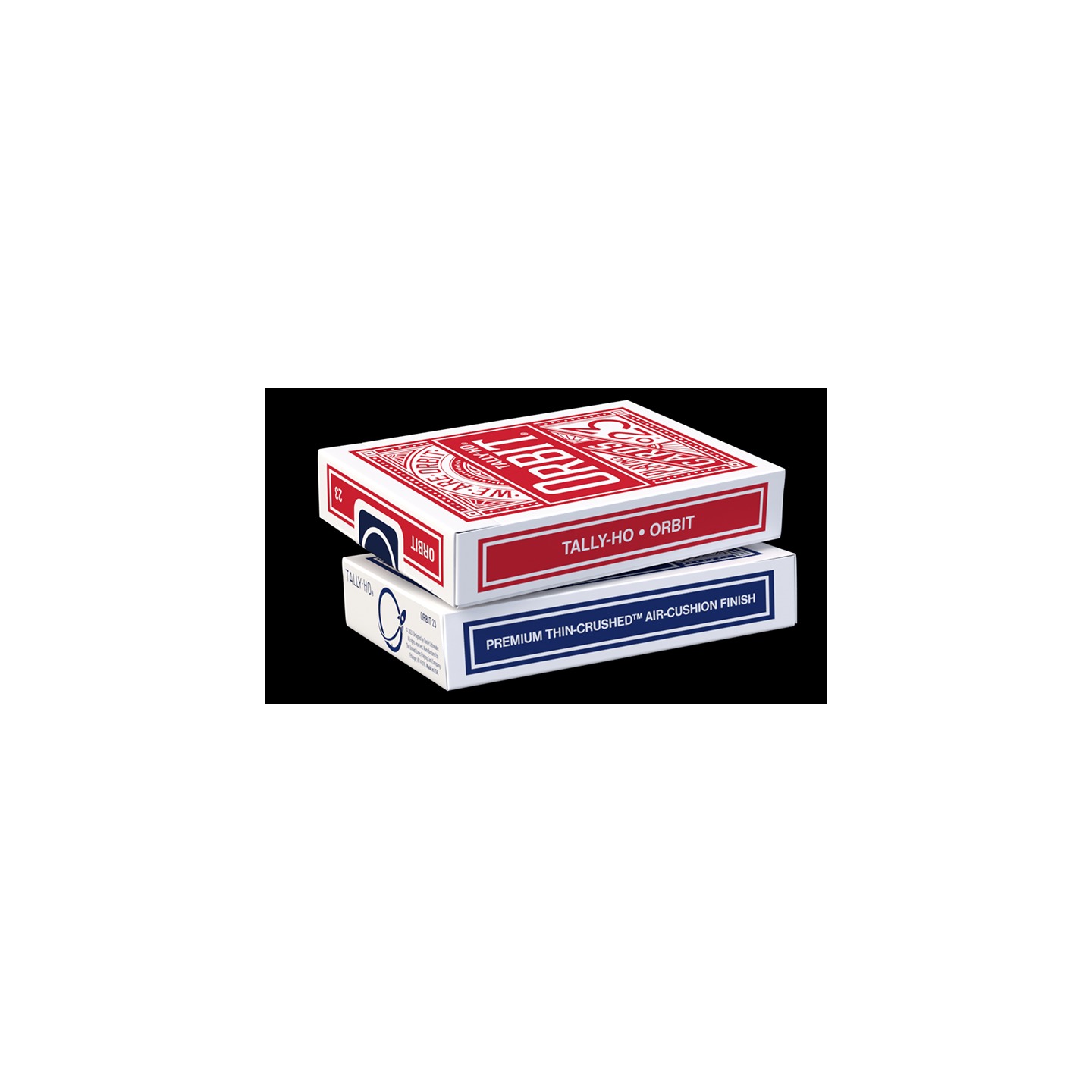 Orbit Tally Ho Circle Back (Blue) Playing Cards