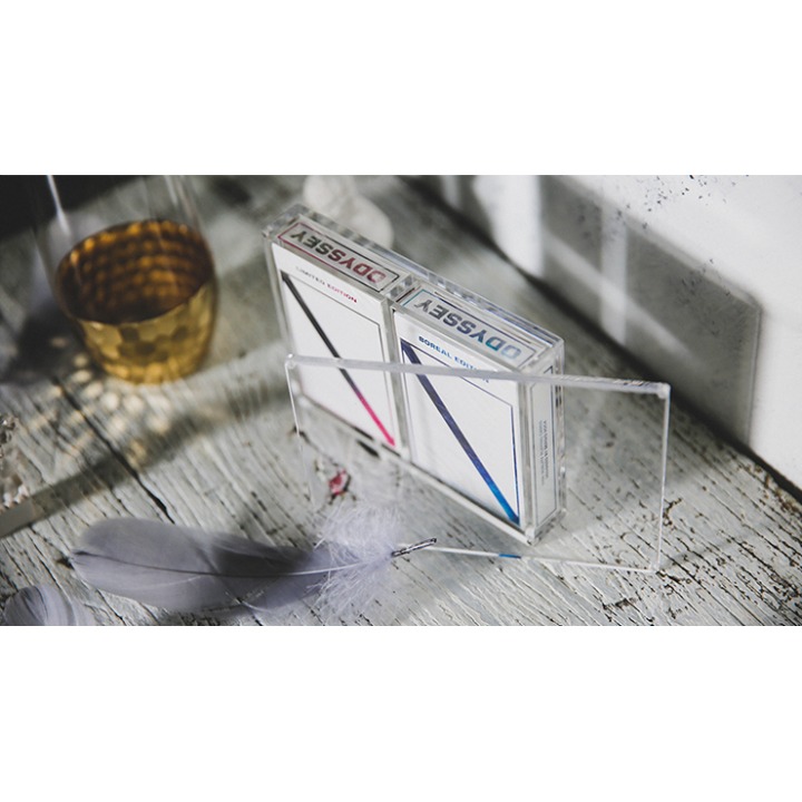 Crystal Playing Card Display 2 Deck Case by TCC