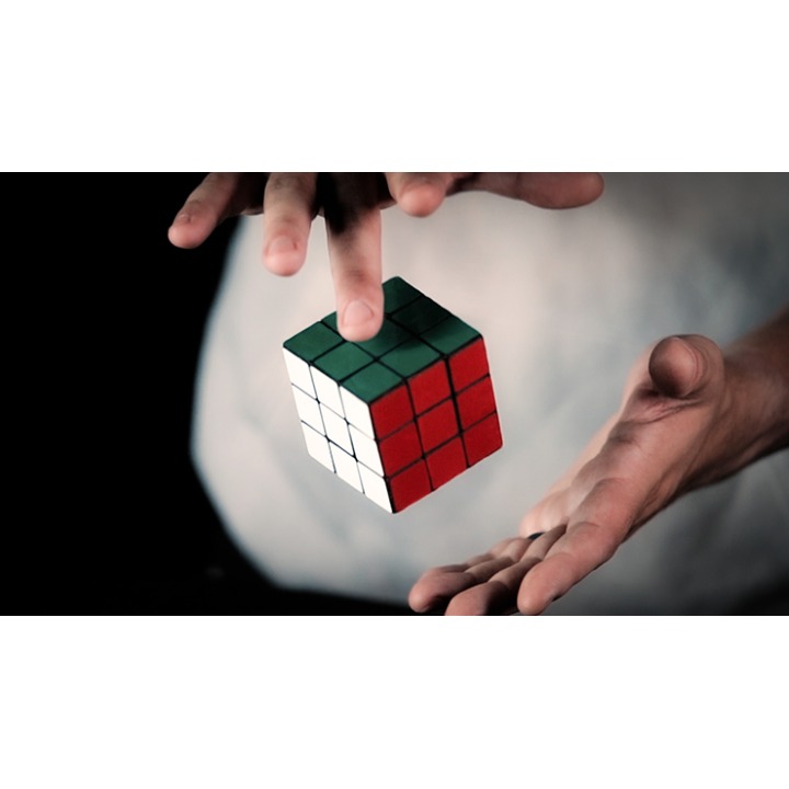 THE FLOATING CUBE (Gimmicks online Instructions) by Uday Jadugar