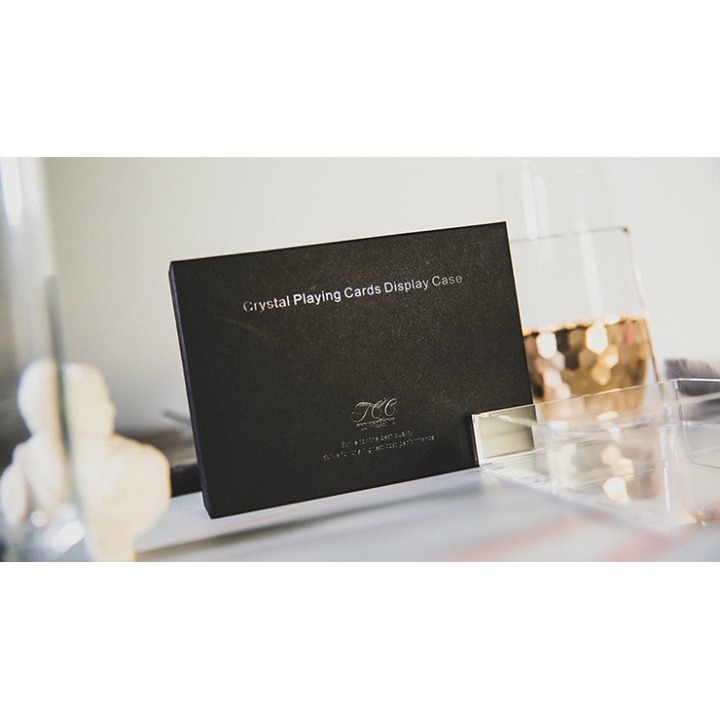 Crystal Playing Card Display 2 Deck Case by TCC