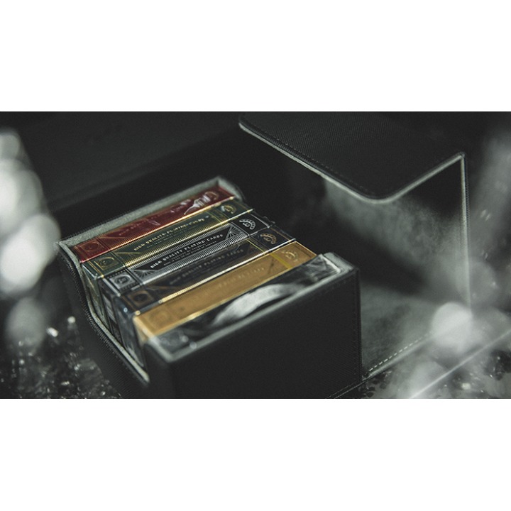 Playing Card Collection BLACK 6 Deck Box by TCC