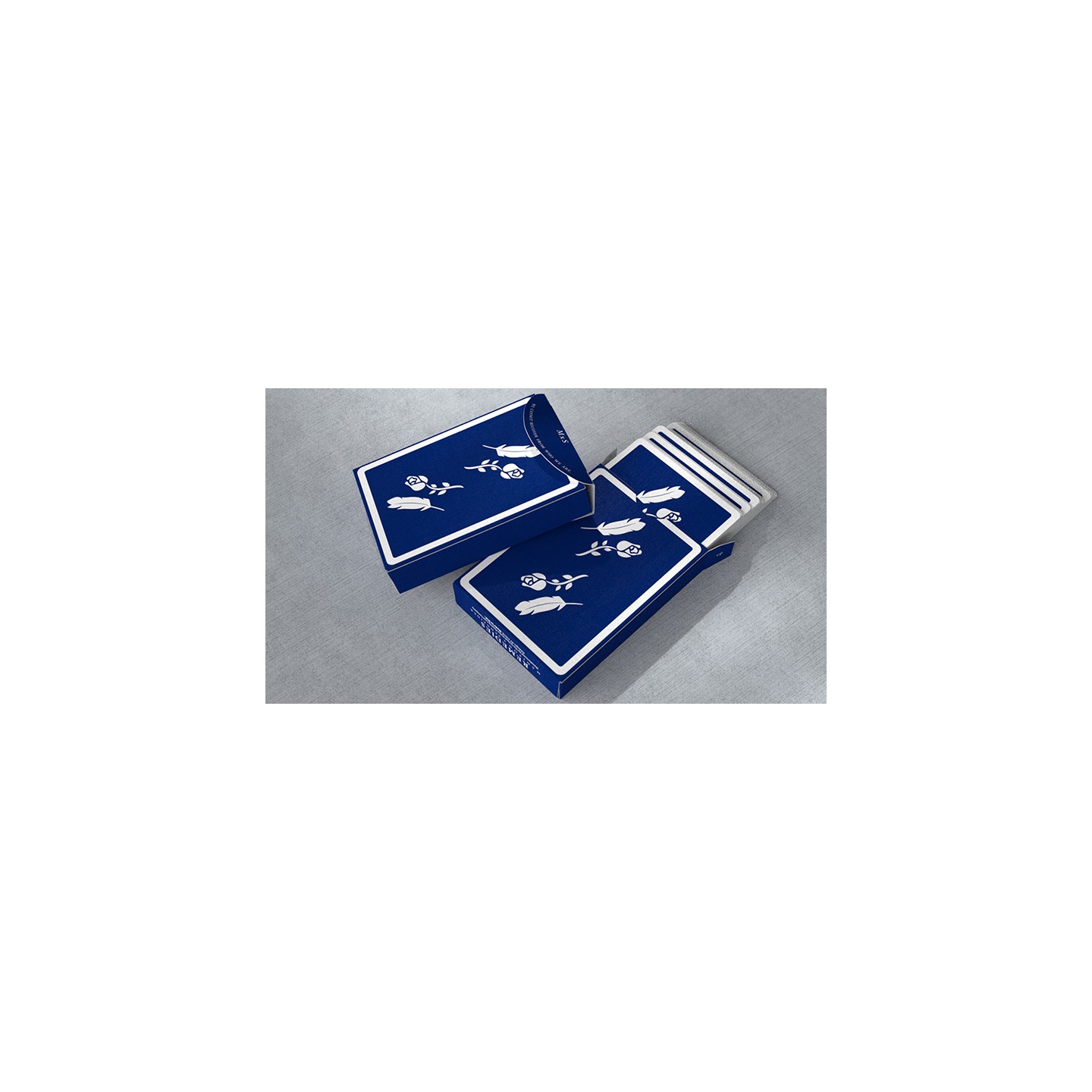 Royal Blue Remedies Playing Cards by Madison x Schneider