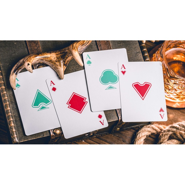 Sanctuary (Cyan) Playing Cards