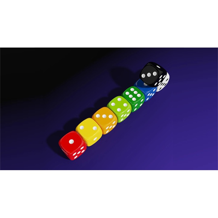 Magnetic Die (White) by Iarvel Magic