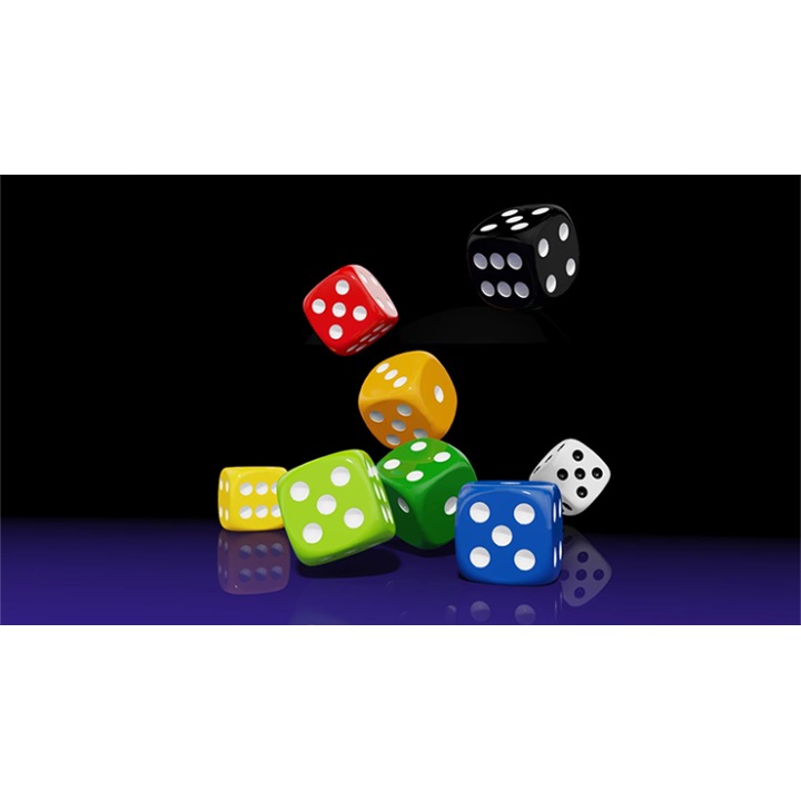 Magnetic Die (Black) by Iarvel Magic