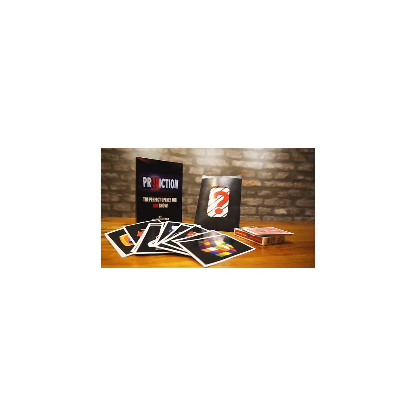 PR3DICTION RED (Gimmicks and Online Instructions) by Ezequiel Ferra