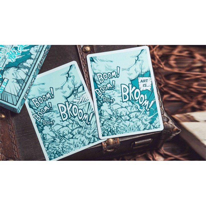 Boom (Blue) Playing Cards