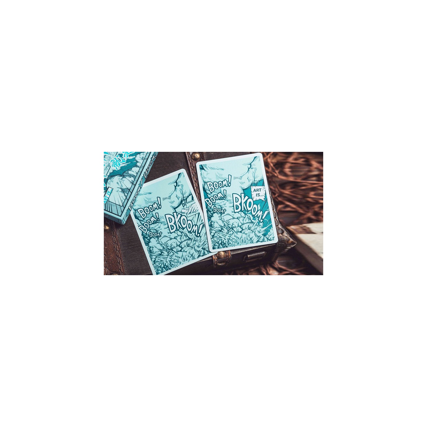 Boom (Blue) Playing Cards