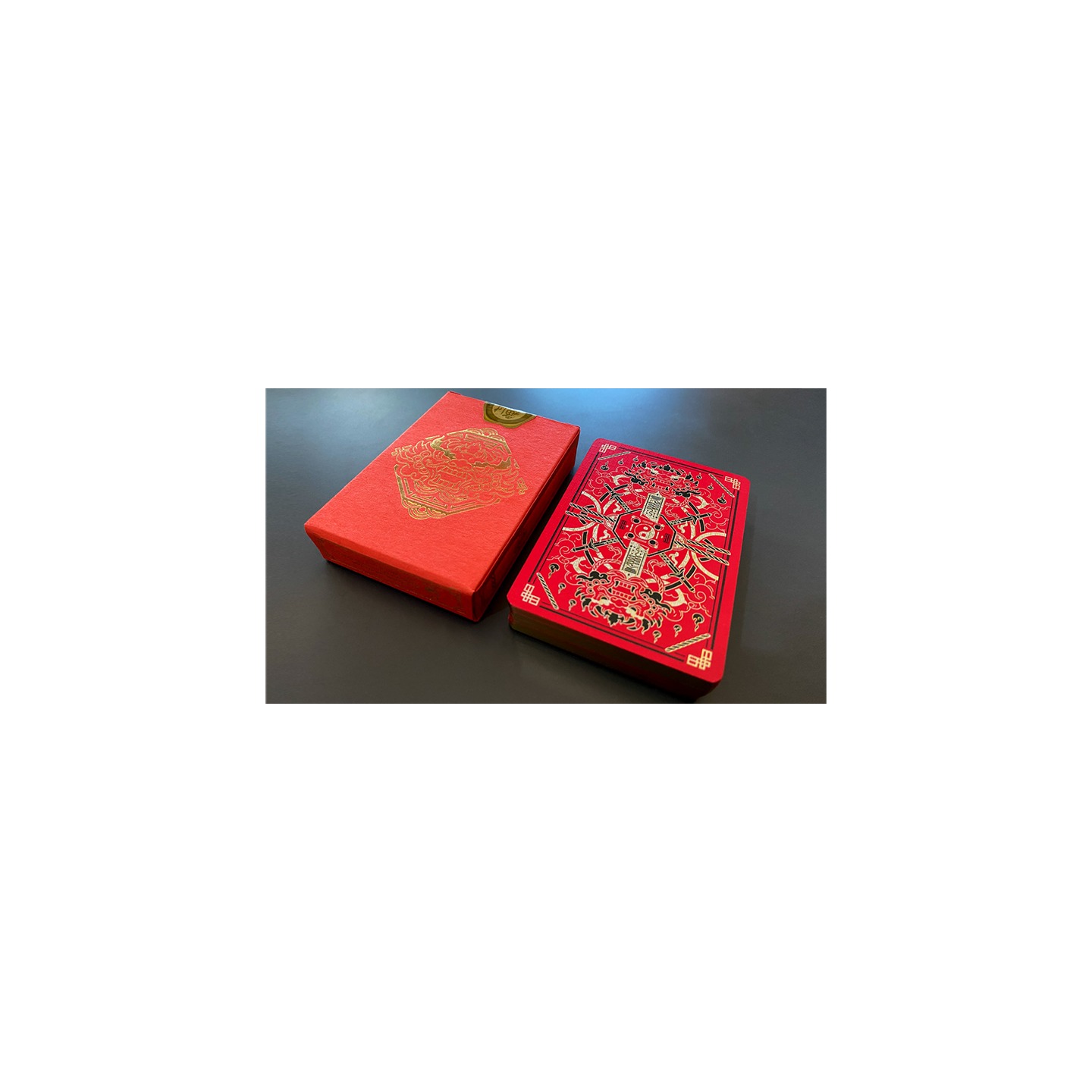 Geung Si The Torpor (Red) Playing Cards