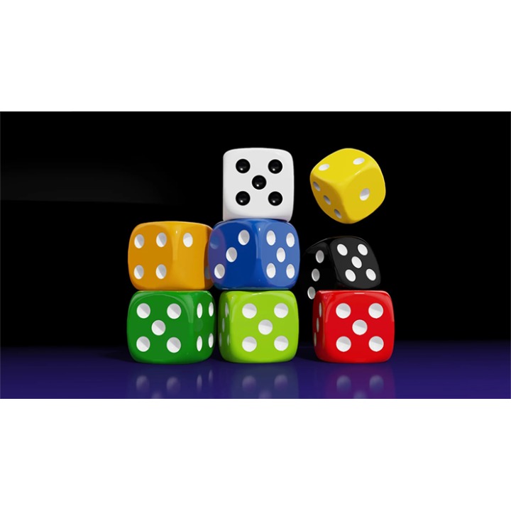 Magnetic Die (Black) by Iarvel Magic