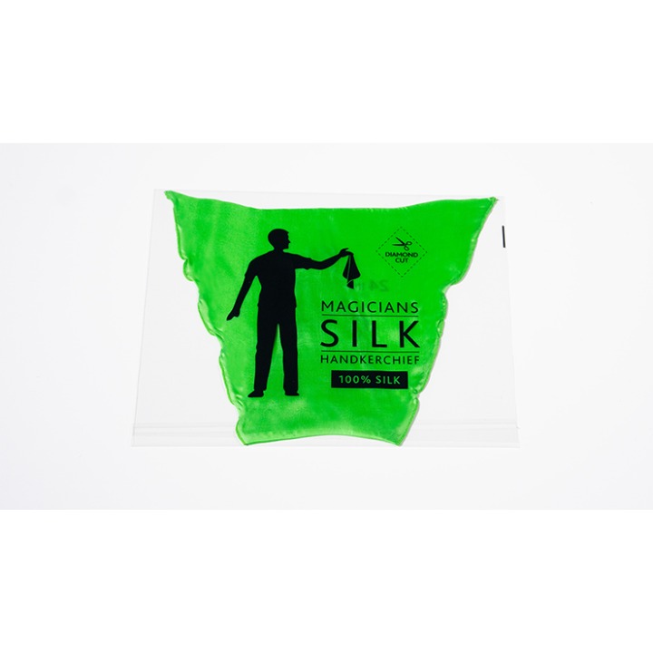 PRO SILK DIAMOND CUT GREEN 18" by Murphy's Magic