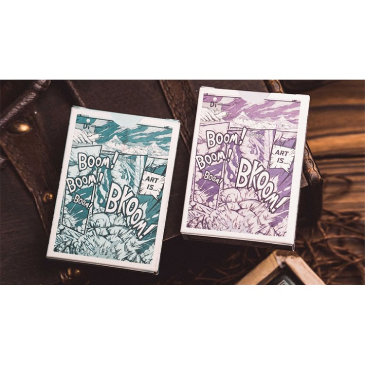 Boom (Blue) Playing Cards