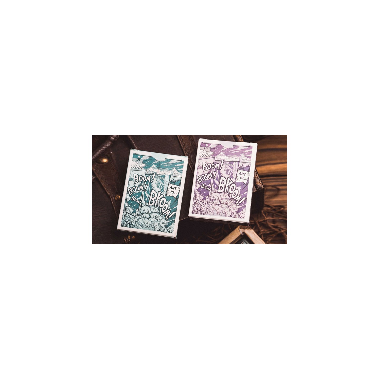 Boom (Blue) Playing Cards