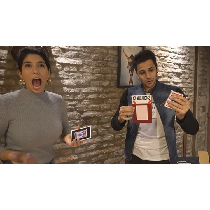 PR3DICTION RED (Gimmicks and Online Instructions) by Ezequiel Ferra
