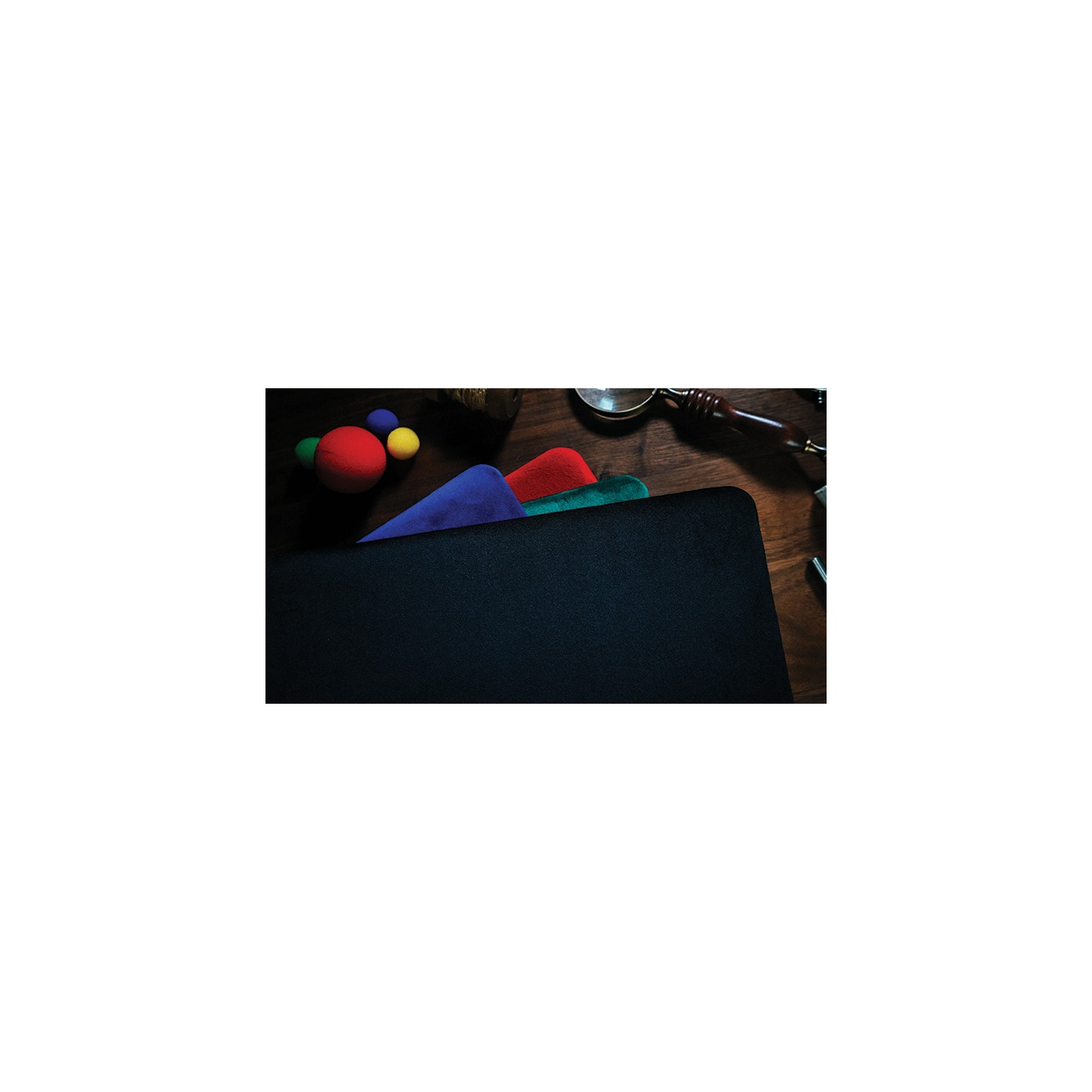 Suede Leather Large Pad (Black) by TCC