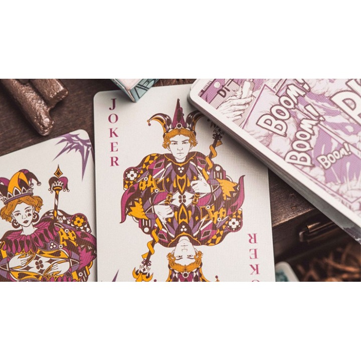 Boom (Purple) Playing Cards