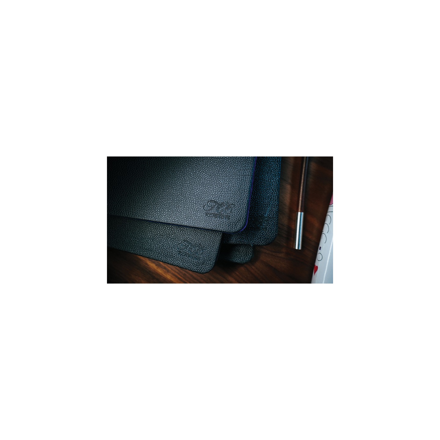 Suede Leather Large Pad (Black) by TCC