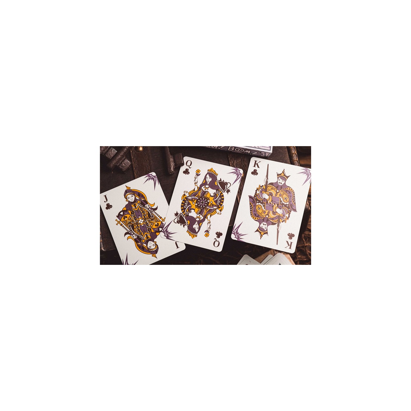 Boom (Purple) Playing Cards