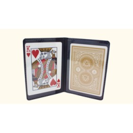 Card Holder Deluxe (2 transparent pockets + 1 hidden pocket)