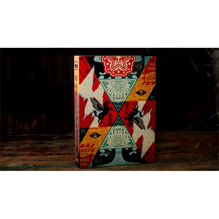 Obey Collage Edition Playing Cards by theory11