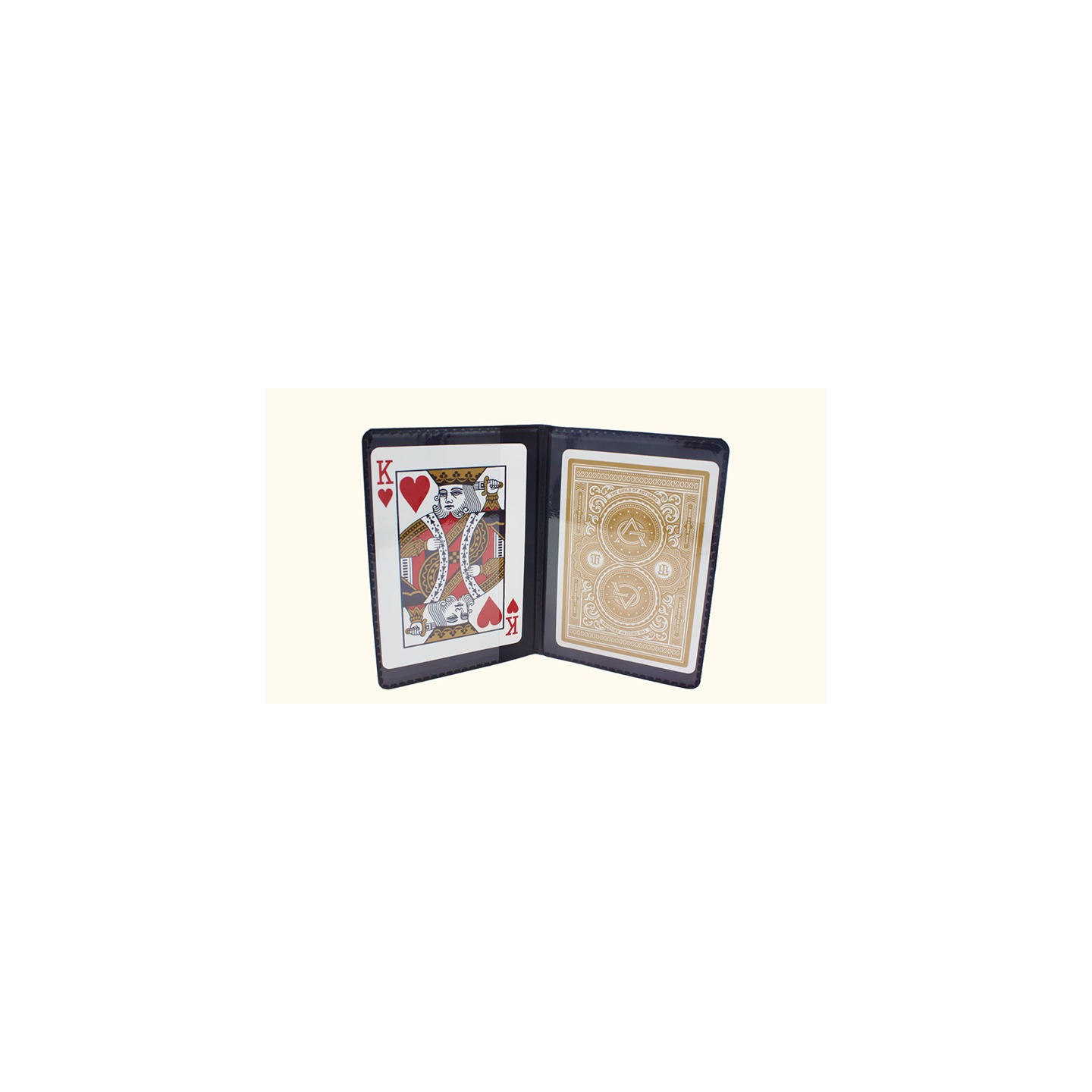 Card Holder Deluxe (2 transparent pockets + 1 hidden pocket)- Dozen