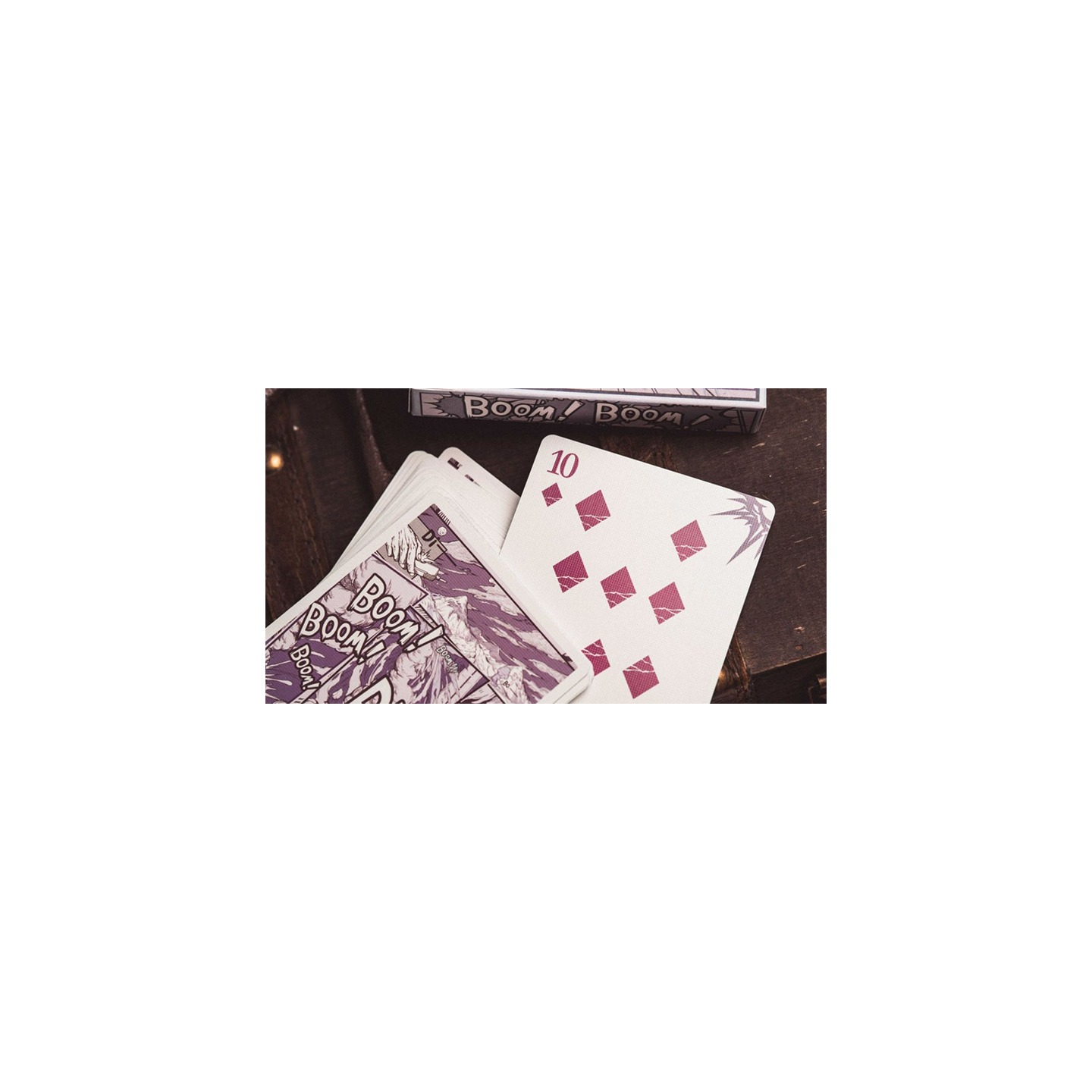 Boom (Purple) Playing Cards