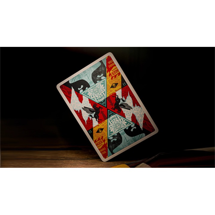 Obey Collage Edition Playing Cards by theory11