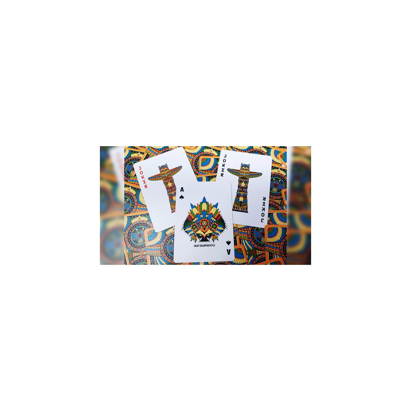 Bicycle Huitzilopochtli Playing Cards by Collectable Playing Cards