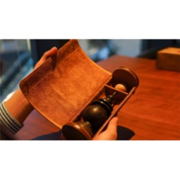 Untrammelled Leather Carrying Case by Wonder House & TCC
