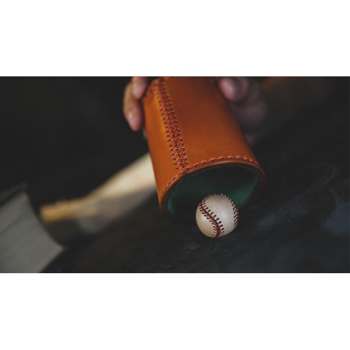 Leather Chop Cup with Balls (Brown) by TCC