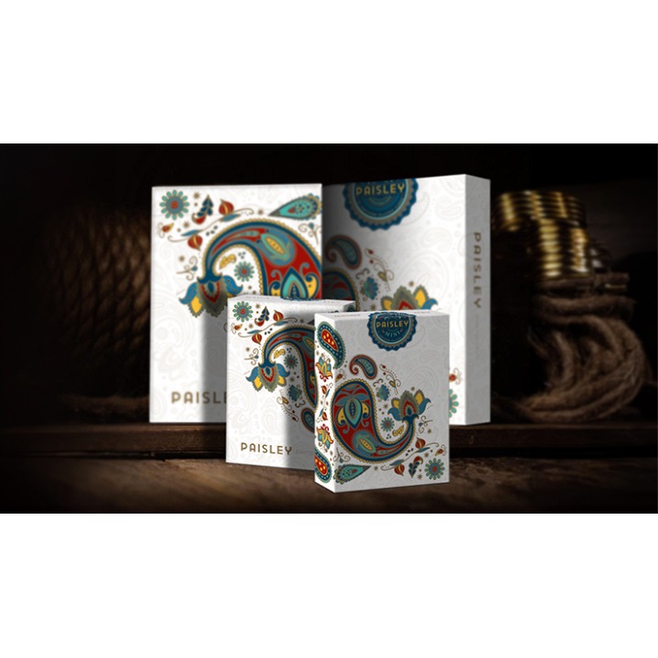 Paisley Poker Mini Playing Cards by Dutch Card House Company