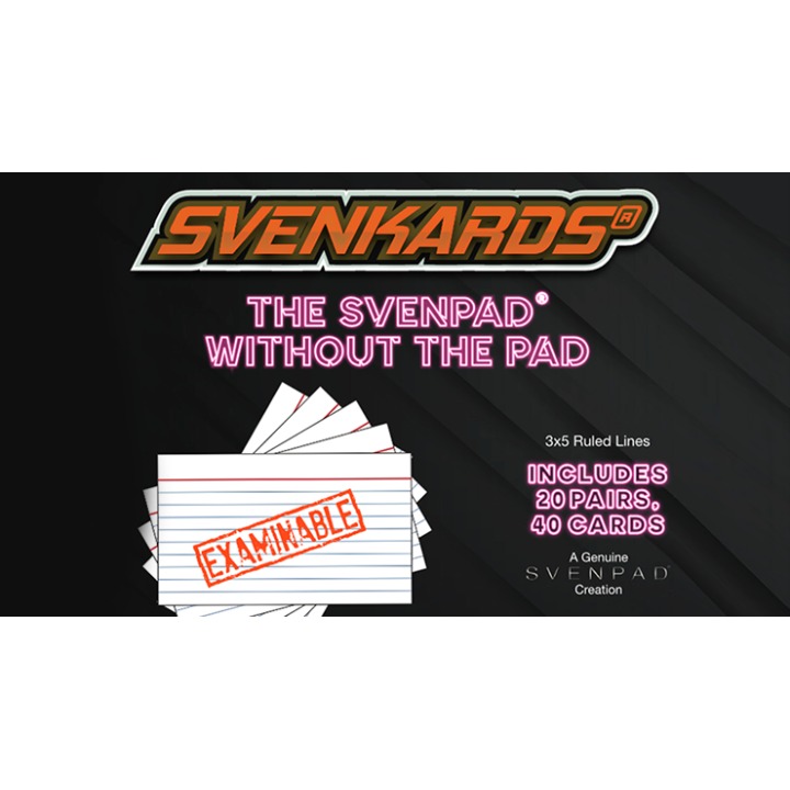 SvenKards (Lined) by Brett Barry