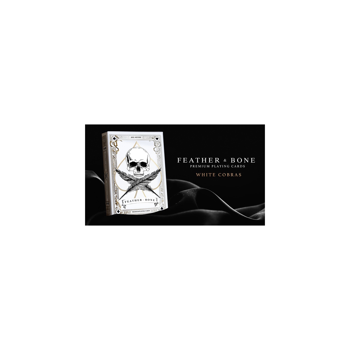 Feather & Bone: The White Cobra's (Limited Edition) Playing Cards by Joel Meyers