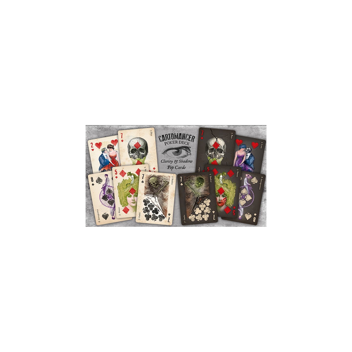 Cartomancer Clarity Classic (with Booklet) Playing Cards