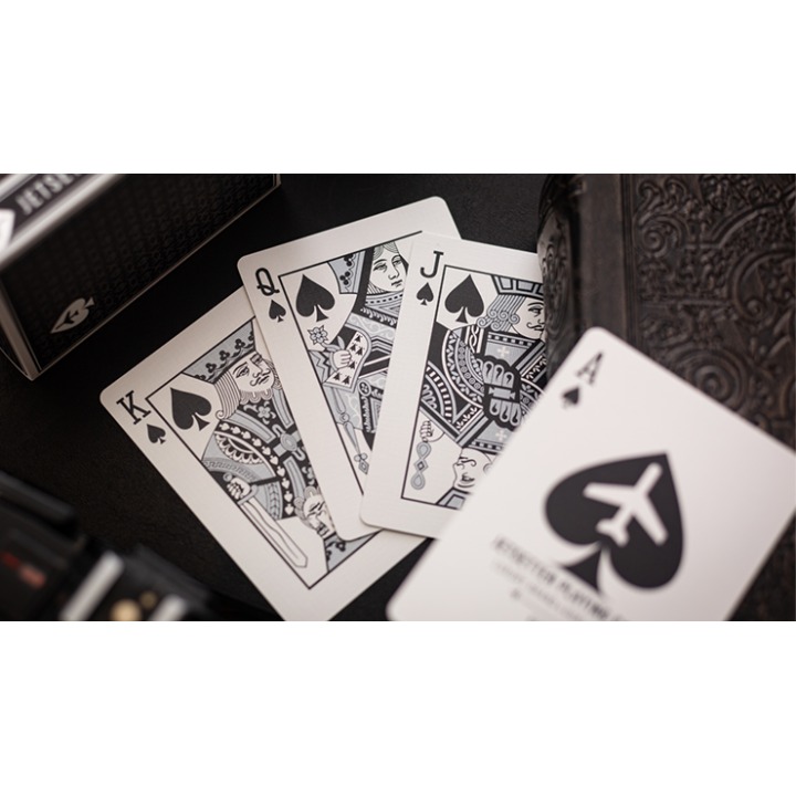 Lounge Edition Marked (Tarmac Black) by Jetsetter Playing Cards