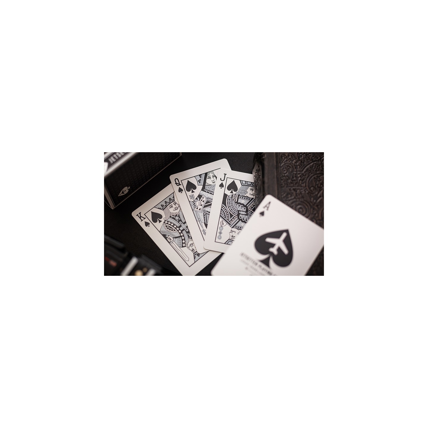 Lounge Edition Marked (Tarmac Black) by Jetsetter Playing Cards