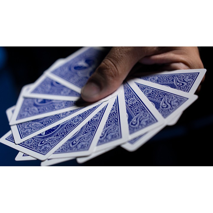 GT Speedreader Marked Deck Standard Version (Bicycle 809 Mandolin Blue) plus Online effect