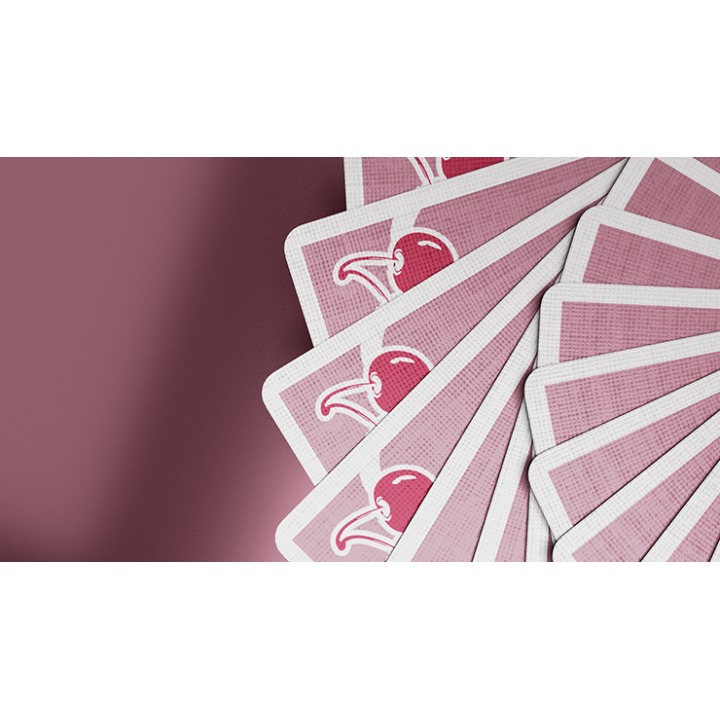 Cherry Casino (Flamingo Quartz Pink) Playing Cards By Pure Imagination Projects