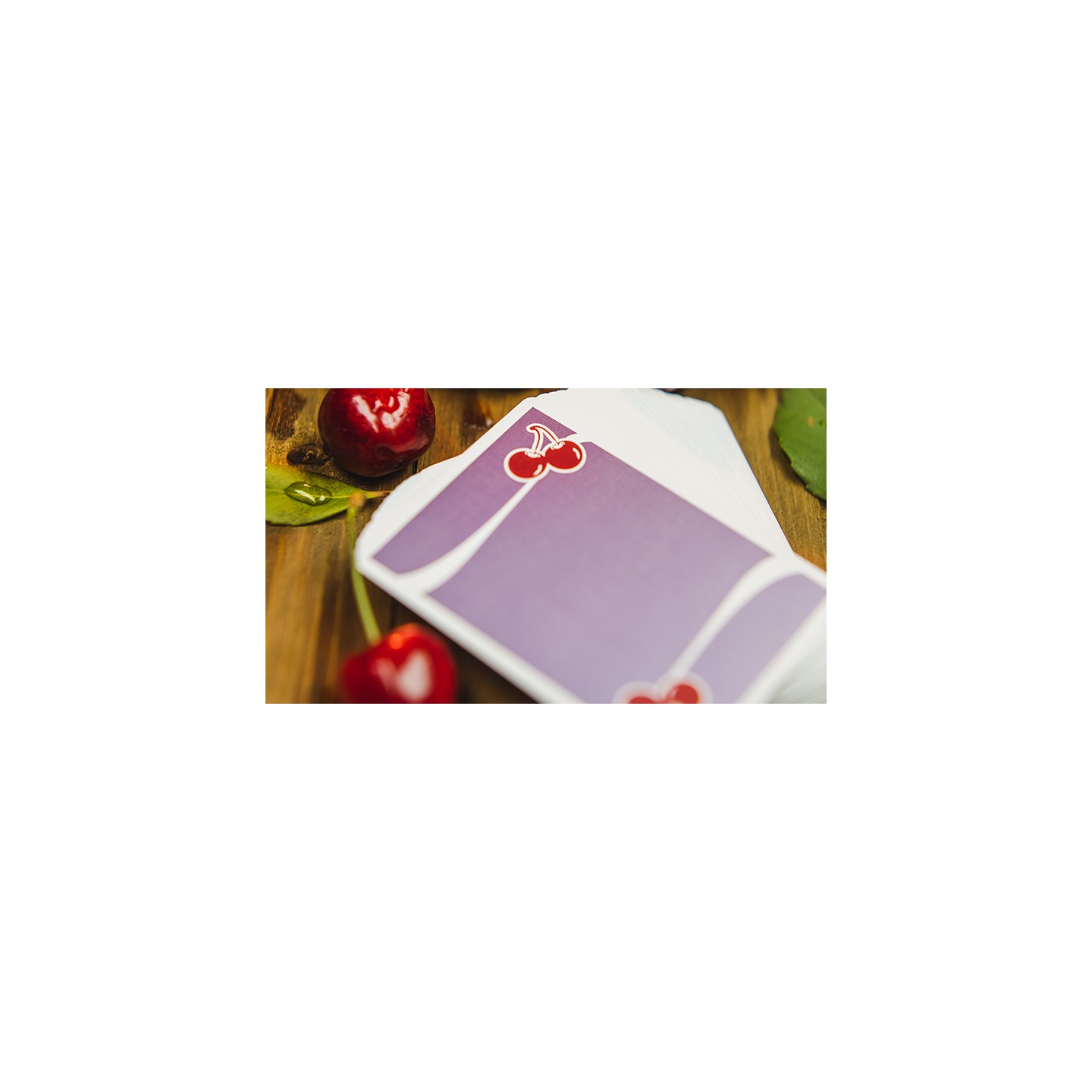 Cherry Casino (Desert Inn Purple) Playing Cards by Pure Imagination Projects