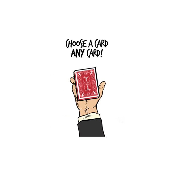 3DT / CHOOSE A CARD ANY CARD (Gimmick and Online Instructions) by JOTA