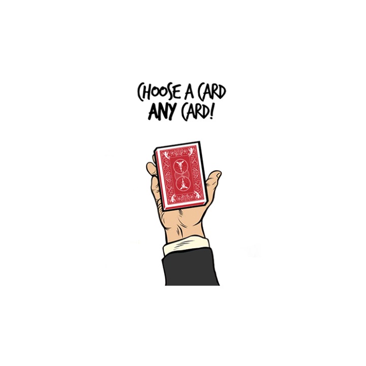 3DT / CHOOSE A CARD ANY CARD (Gimmick and Online Instructions) by JOTA