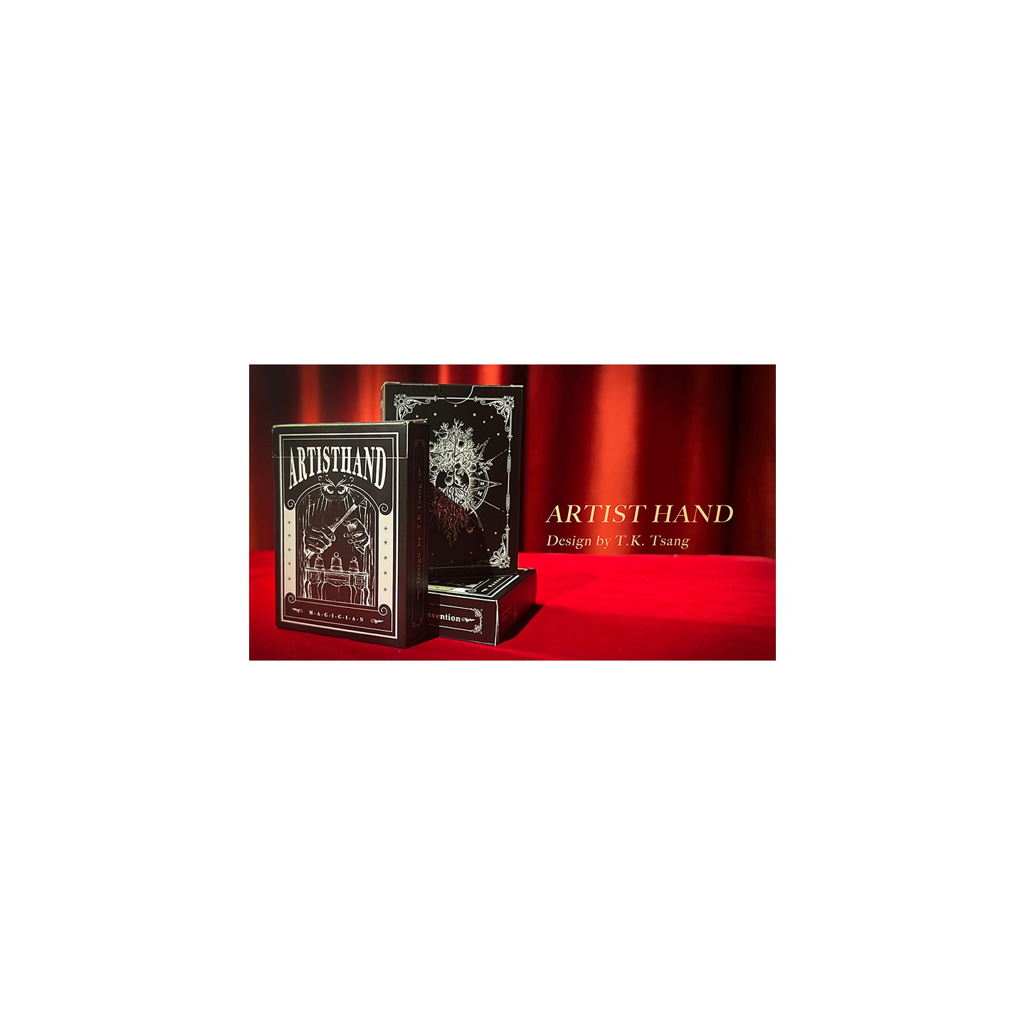 Artist Hand Playing Cards