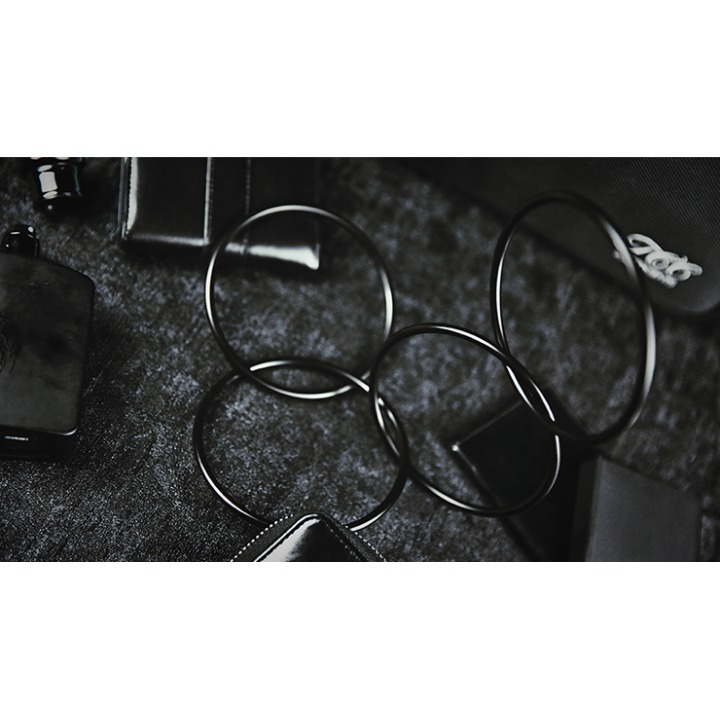 4" Linking Rings (Black) by TCC